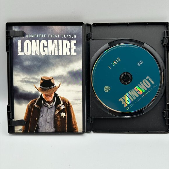 Longmire DVD The Complete First Season 2012 Robert Taylor Warner Bros 2 Disc - Picture 3 of 4